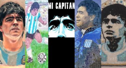 Los artistas de Maradona: el ejército que inmortaliza a Diego