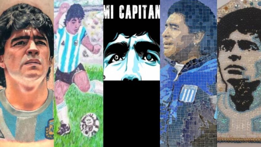 Los artistas de Maradona: el ejército que inmortaliza a Diego