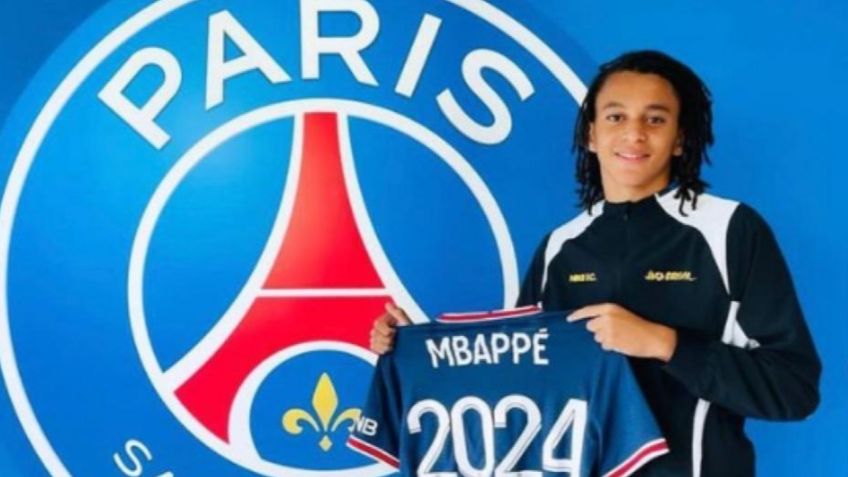 Así juega el hermano de Kylian Mbappé, Ethan, que acaba de renovar con el PSG (VIDEO)
