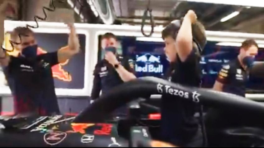 Hijo de Checo Pérez enternece a la Fórmula Uno al subirse al auto de su padre (VIDEO)