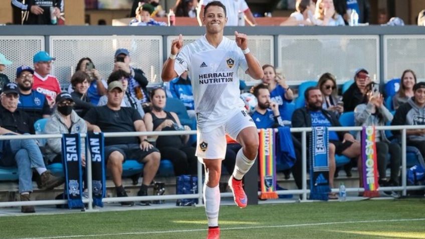 ¡Doblete de Chicharito! Javier Hernández sigue encendido con el Galaxy (VIDEO)