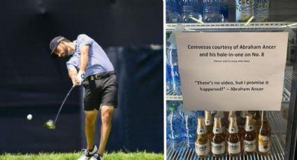 Golfista mexicano logra hoyo en uno y lo celebra regalando cervezas (VIDEO)