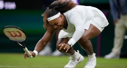 Así rompió en llanto Serena Williams tras abandonar Wimbledon