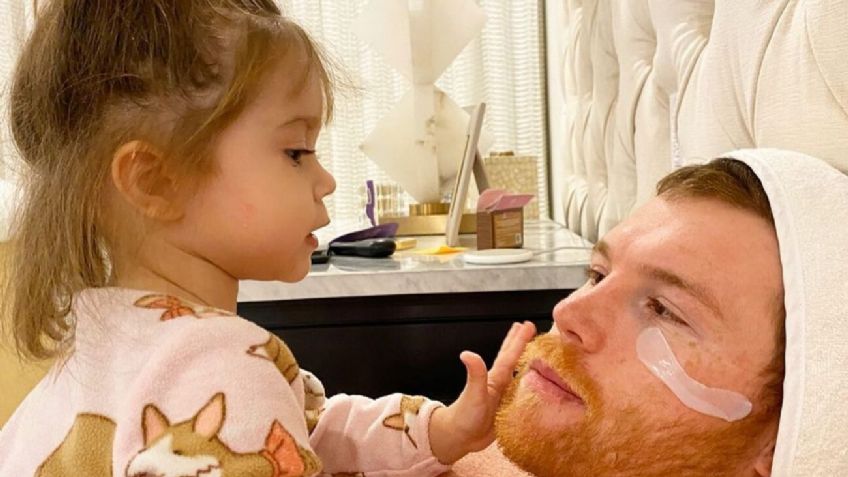 Canelo Álvarez presume por primera vez a TODOS sus hijos juntos (FOTO)
