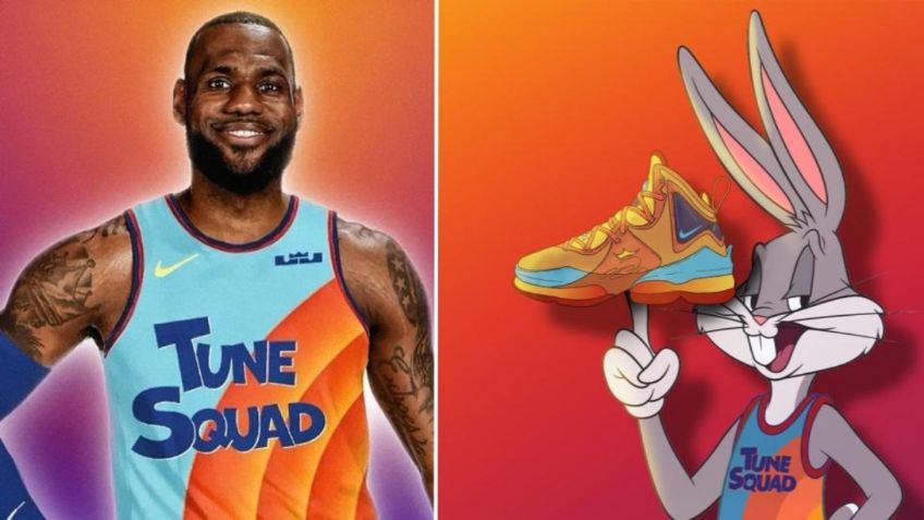 NBA: LeBron James estrenará nuevos tenis de la película Space Jam 2