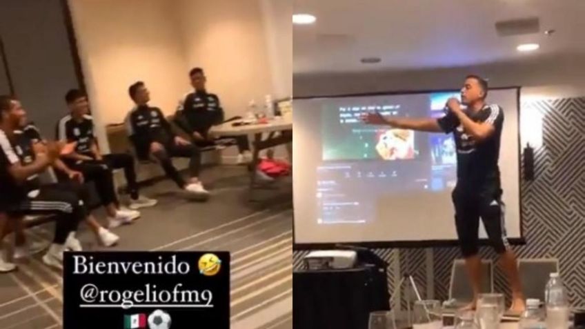 Selección Mexicana: Rogelio Funes Mori sufre novatada tras lista de Copa Oro