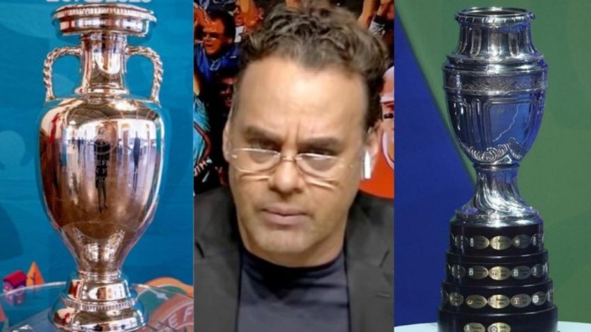David Faitelson compara y elige entre final de Copa América o de Eurocopa