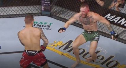 ¿El final de McGregor? Así se dio la fractura del irlandés contra Dustin Poirier (VIDEO)