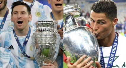 La rara coincidencia entre Messi y Cristiano Ronaldo por títulos de Copa América y Eurocopa