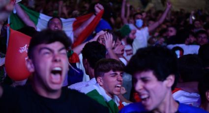 ¡Portazo en la Euro! Cientos de aficionados vivieron final Italia-Inglaterra sin boleto