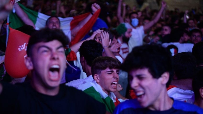 ¡Portazo en la Euro! Cientos de aficionados vivieron final Italia-Inglaterra sin boleto