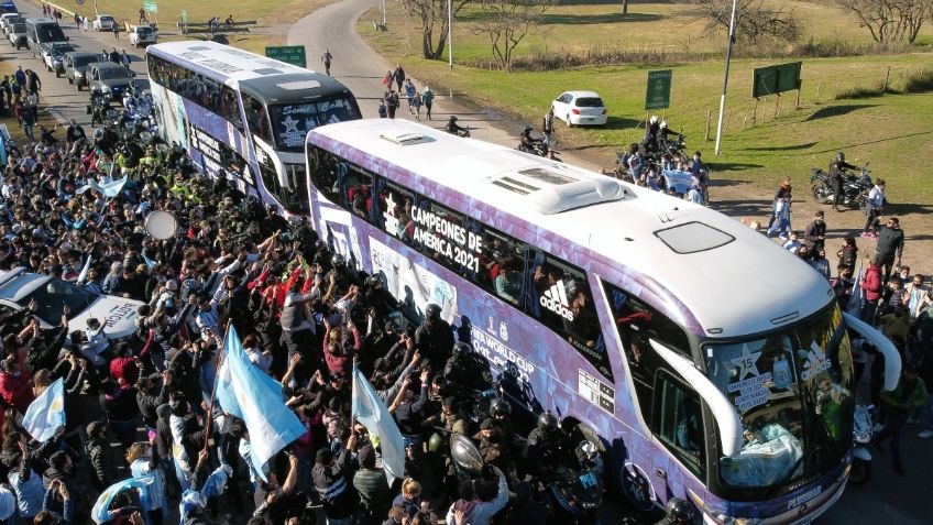 ¡Locura en Argentina! Así recibieron a Messi y la Albiceleste tras la Copa América