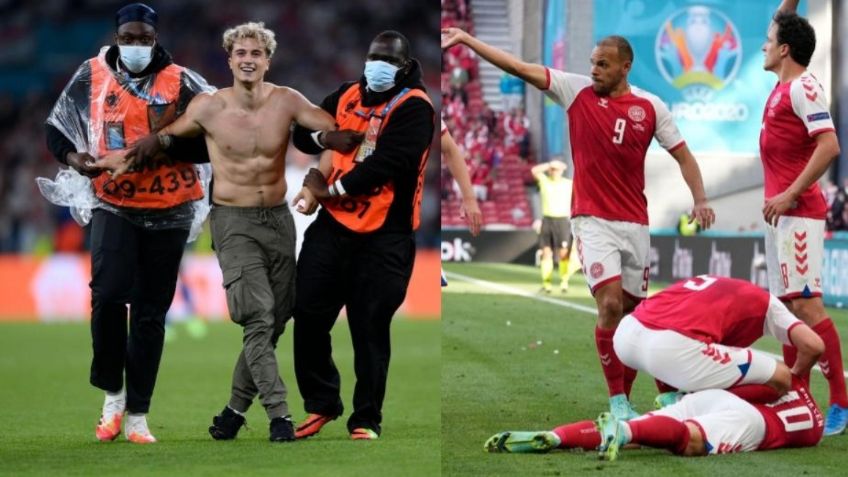 Tunden a UEFA en redes por caso Eriksen y la entrada del espontáneo en la final