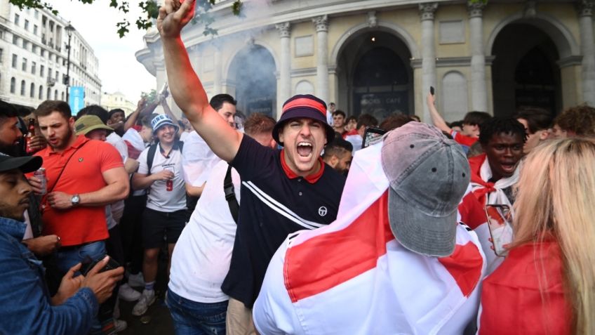 Abren investigación por los hechos violentos en Wembley durante la final de la Eurocopa