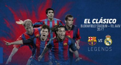 Horario y dónde ver EN VIVO Clásico de leyendas Barcelona vs Real Madrid