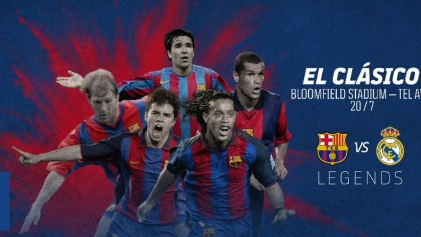 Horario y dónde ver EN VIVO Clásico de leyendas Barcelona vs Real Madrid