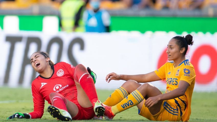Liga MX Femenil: Portera de Mazatlán FC sufre escalofriante lesión ante Tigres (VIDEO)