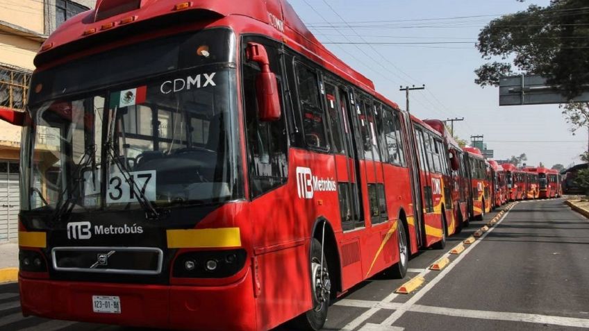 ¿Cuándo y qué estaciones del Metrobús cerrarán por mantenimiento?