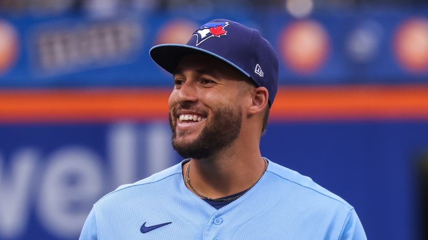 MLB: ¡La atrapada del año! George Springer vuela para quedarse con esa pelota (VIDEO)