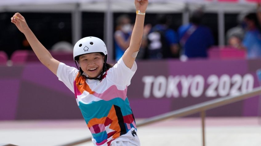 Tokio 2020: Niñez de oro en el skate; con 13 años, Momiji Nishiya es campeona olímpica