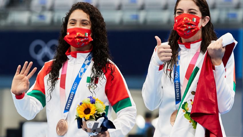 Alejandra Orozco y Gaby Agúndez celebraron así mal clavado de las japonesas