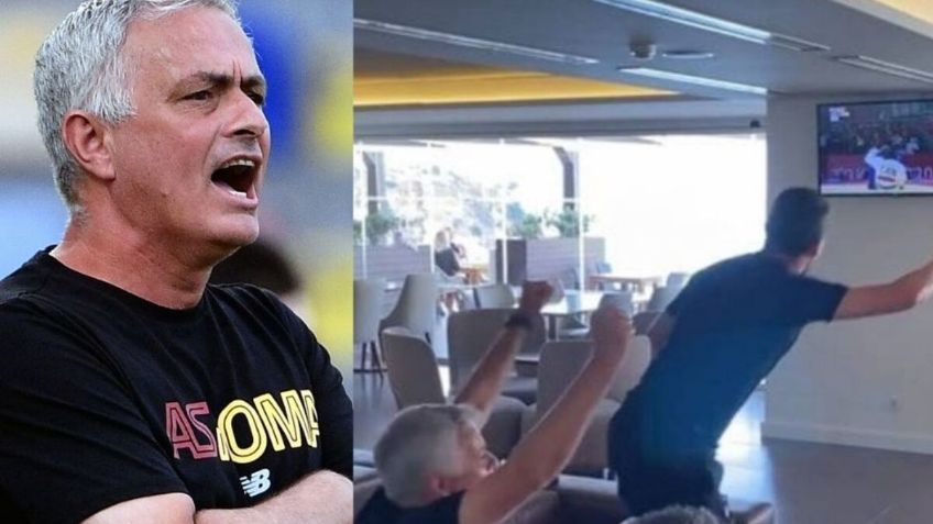 José Mourinho celebró eufórico primera medalla de Portugal en Tokio (VIDEO)
