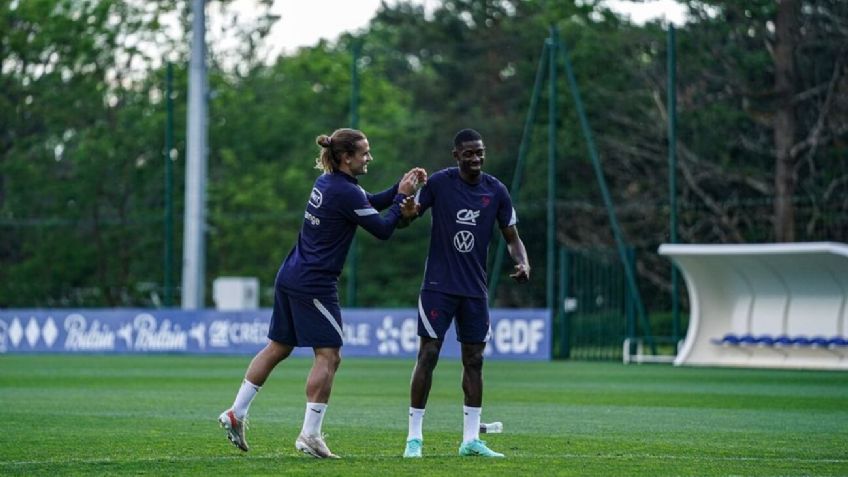 Dembélé y Griezmann, acusados de racistas por burlarse de asiáticos en Eurocopa (VIDEO)