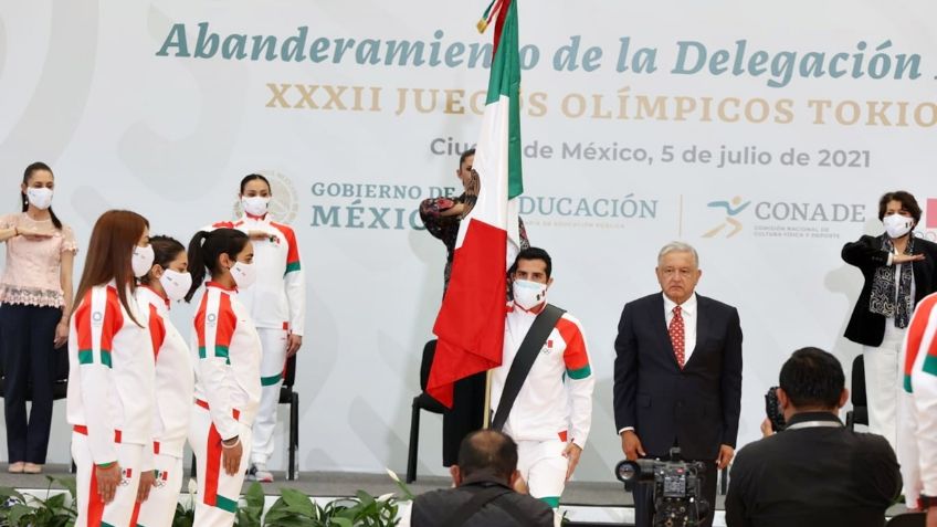 La recompensa que AMLO prometió a la delegación mexicana que va a Tokio 2020