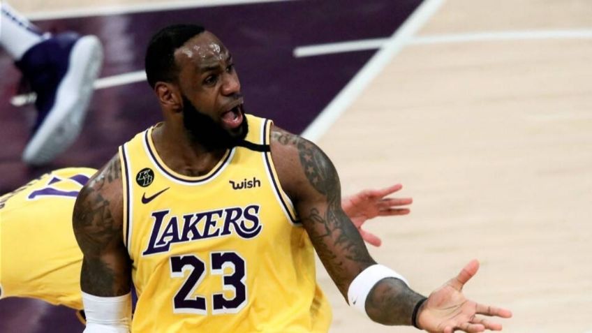 LeBron James, a punto de los golpes: encara a narrador en juego de su hijo (VIDEO)