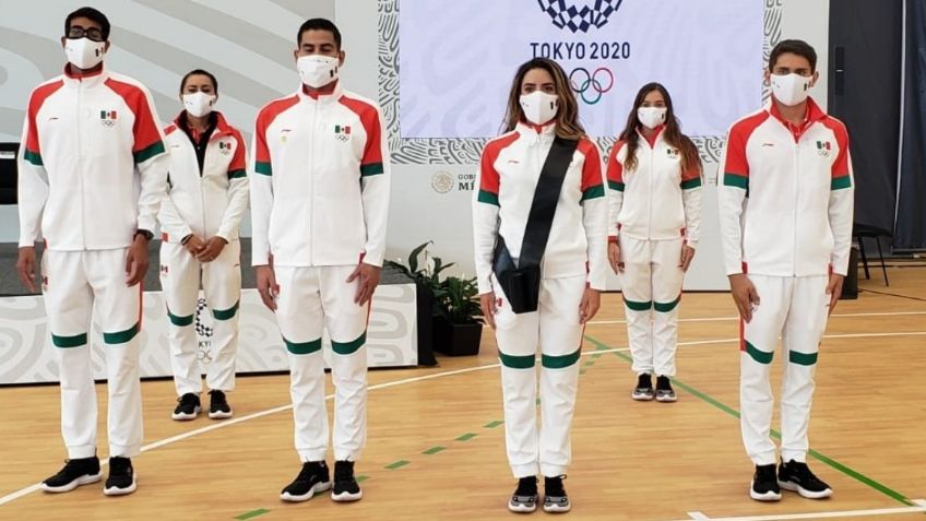 Juegos Olímpicos: Este es el primer equipo mexicano que viaja a Tokio (VIDEO)
