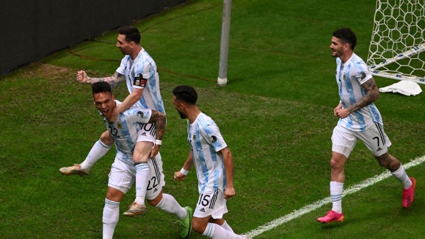 Argentina, a la final contra Brasil: elimina a Colombia con show de Martínez