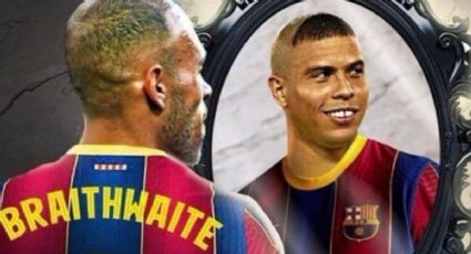 MEMES olvidan a Messi y sacan en hombros a Braithwaite tras doblete con el Barcelona