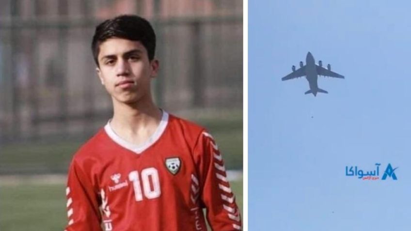 Muere un joven futbolista afgano al tratar de huir en avión de los talibanes