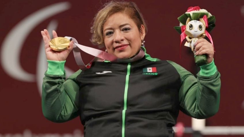 ¡Oro para México! Amalia Pérez se consagra en el powerlifting de los Paralímpicos de Tokio