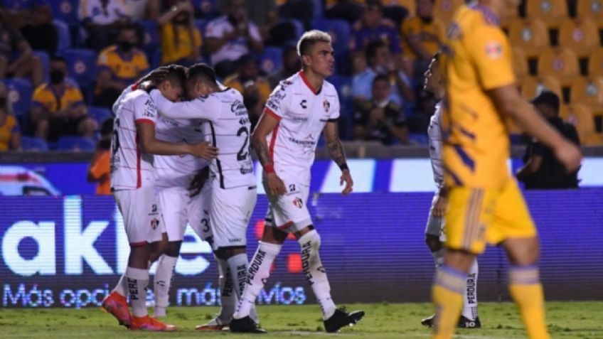 Se le escapó la presa: Tigres no pudo mantener la ventaja y empató 1-1 contra Atlas