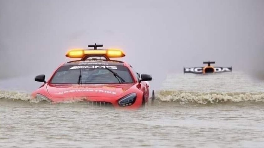 Tormenta de MEMES para el GP de Bélgica y sus problemas por el mal clima