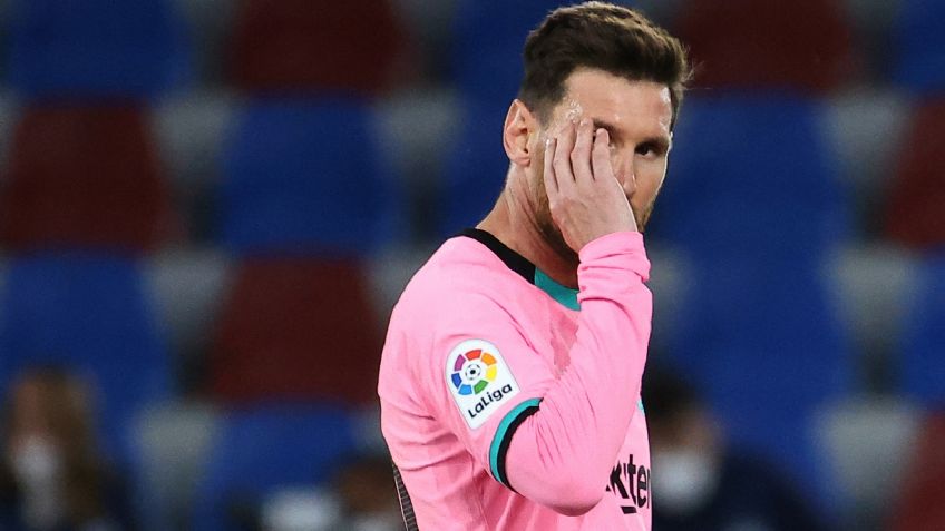 Messi en shock; hoy se enteró que no podía seguir en Barcelona