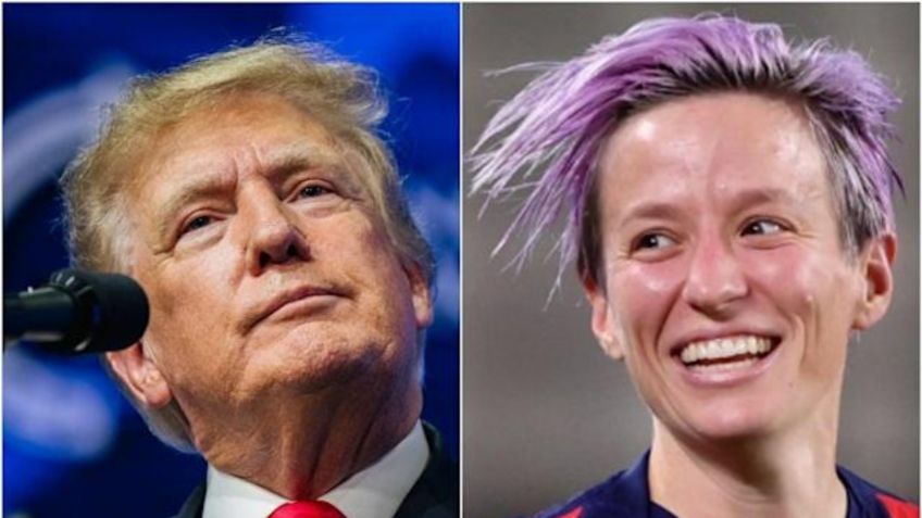 "Maníacas de izquierda" Trump arremete contra equipo olímpico femenil de EU