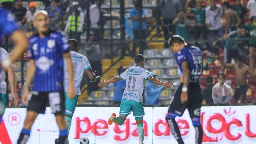 Elías Hernández celebra con el León un triunfo sufrido en casa del Querétaro