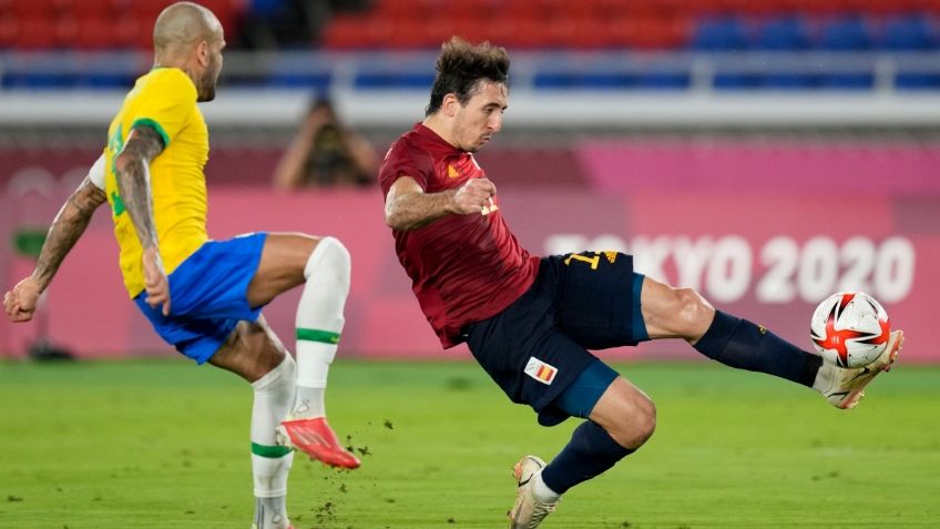 ¡De volea! Golazo de Oyarzabal en la final entre Brasil y España en Tokio 2020 (VIDEO)