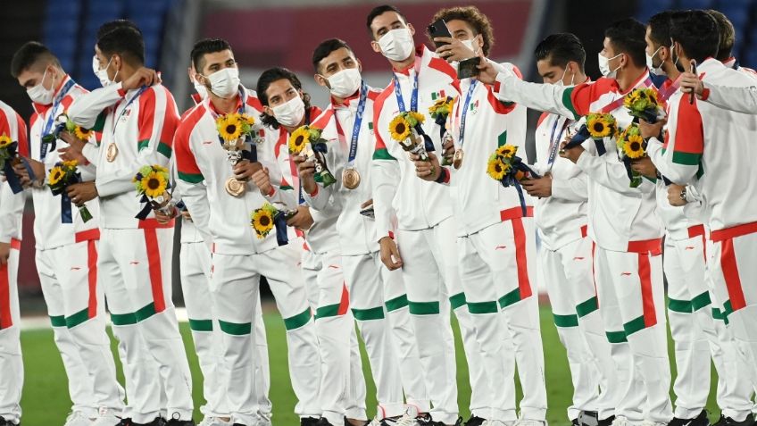 Así entregaron la medalla de bronce a la Selección Mexicana en Tokio 2020 (VIDEO)