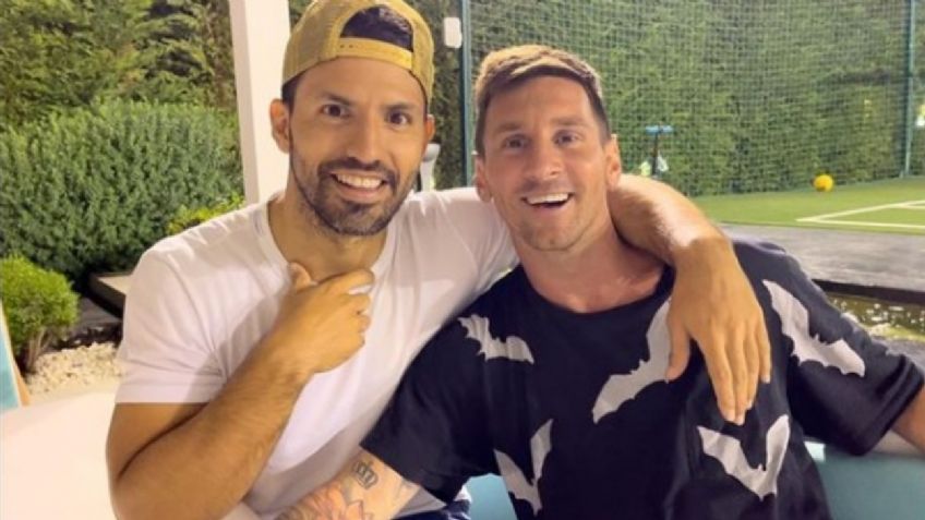 Lionel Messi organiza comida de despedida y Sergio Agüero llega con Ibai Llanos
