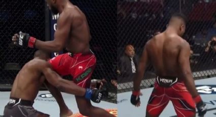 Espectacular KO en UFC: vence a su rival con rodillazo y celebra como CR7 (VIDEO)