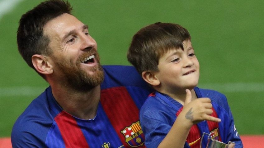 Hijo de Messi trollea de forma épica a un aficionado tras burlarse (VIDEO)