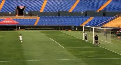 Tigres: Un niño reta a Miguel Herrera y Nahuel Guzmán en penales (VIDEO)