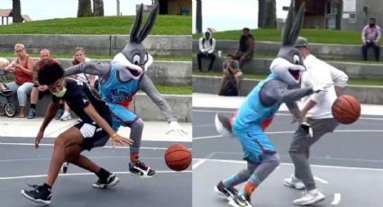 Bugs Bunny, al estilo Space Jam, se luce en duelos de basquetbol (VIDEO)