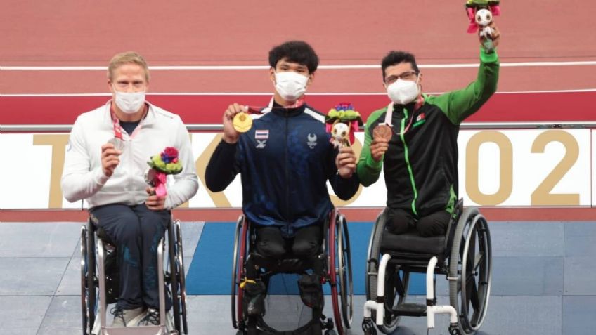 ¡Orgullo mexicano! Juan Pablo Cervantes gana bronce en Juegos Paralímpicos