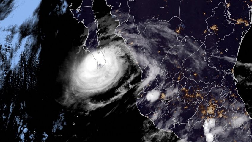 Huracán Olaf: ¿En qué estado de México se encuentra en este momento?