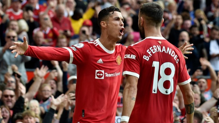 Cristiano Ronaldo: El DOBLETE con el que volvió a celebrar en el Manchester United (VIDEO)