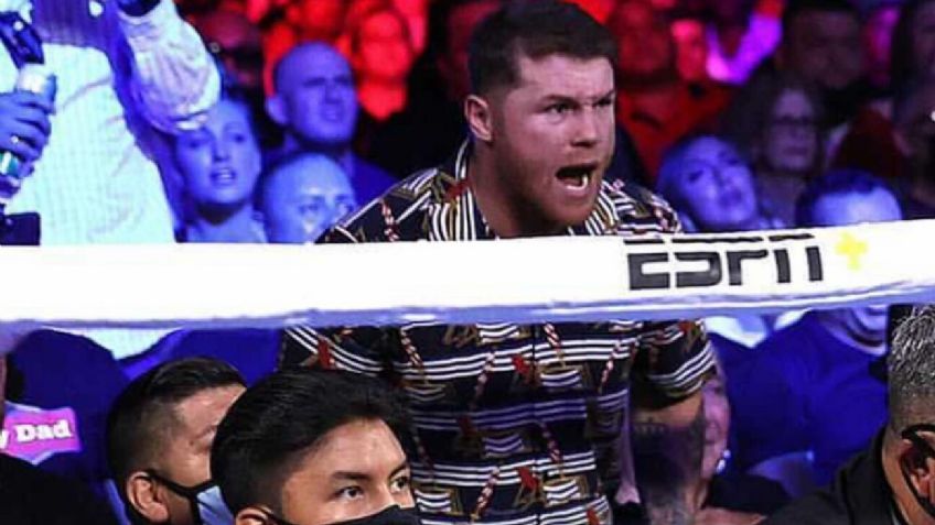 Canelo Álvarez: Corajes, fotos y ánimos; así vivió la pelea de Óscar Valdez (VIDEO)